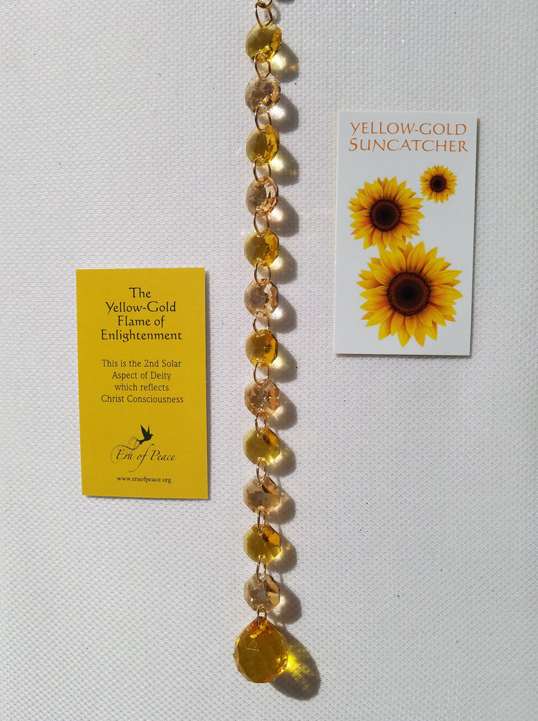 Yellow-Gold Suncatcher