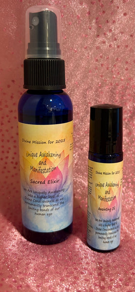 2025 SACRED LIGHT ELIXIR AND SACRED ANOINTING OIL SET
