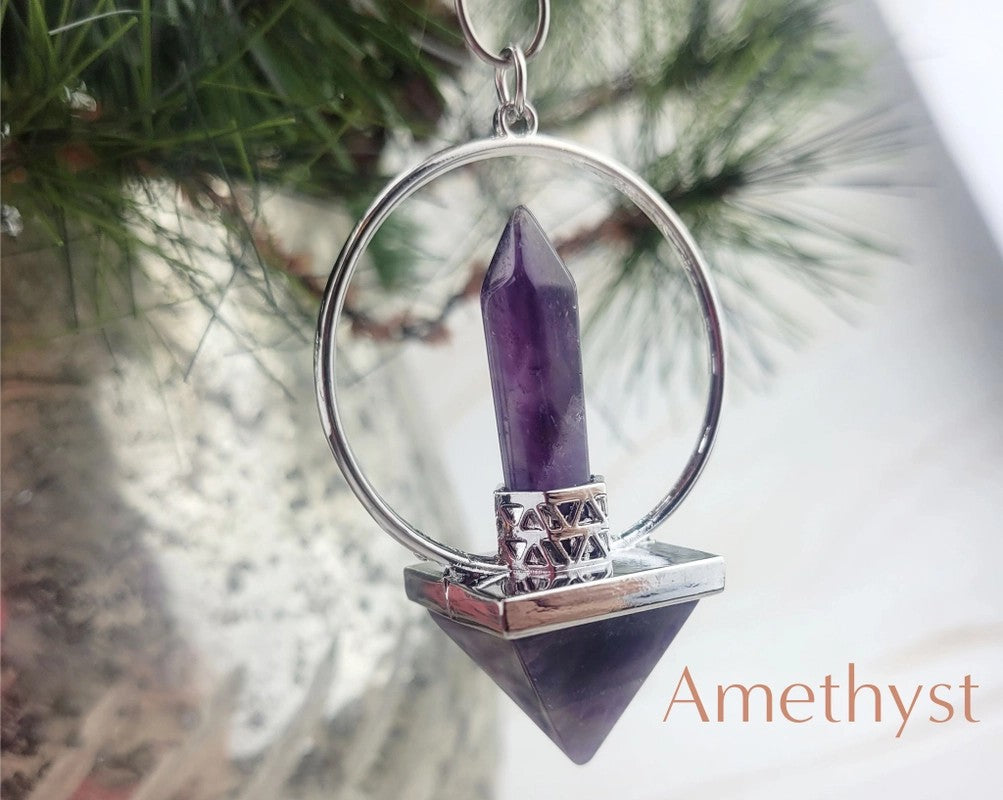 AMETHYST CRYSTAL ORNAMENT  SOLD OUT!