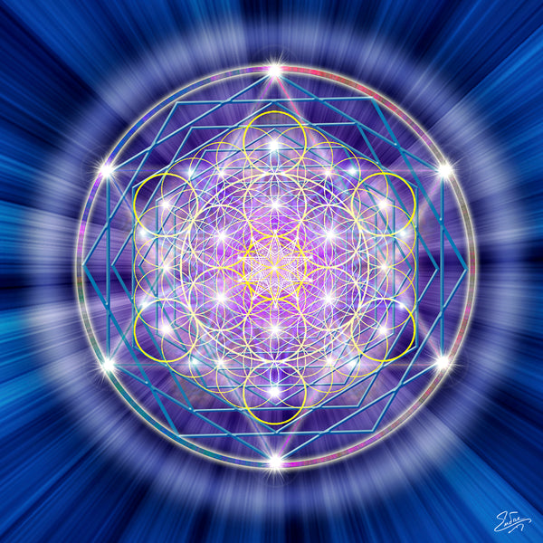 Planetary Grid of Comprehensive Divine Love POSTER