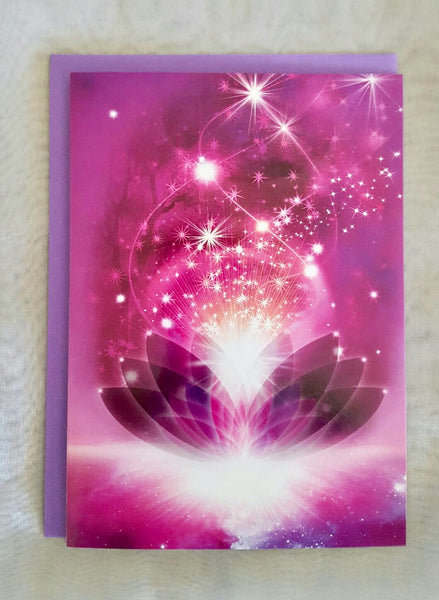The New 5th-Dimensional Solar Violet Flame Note Cards